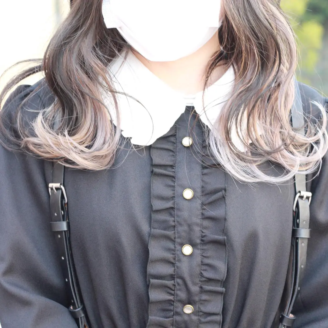 ロング カラー ベージュカラー インナーカラー シルバー シルバーベージュ ヘアカラー Viage （ビアージュ）のヘアスタイル