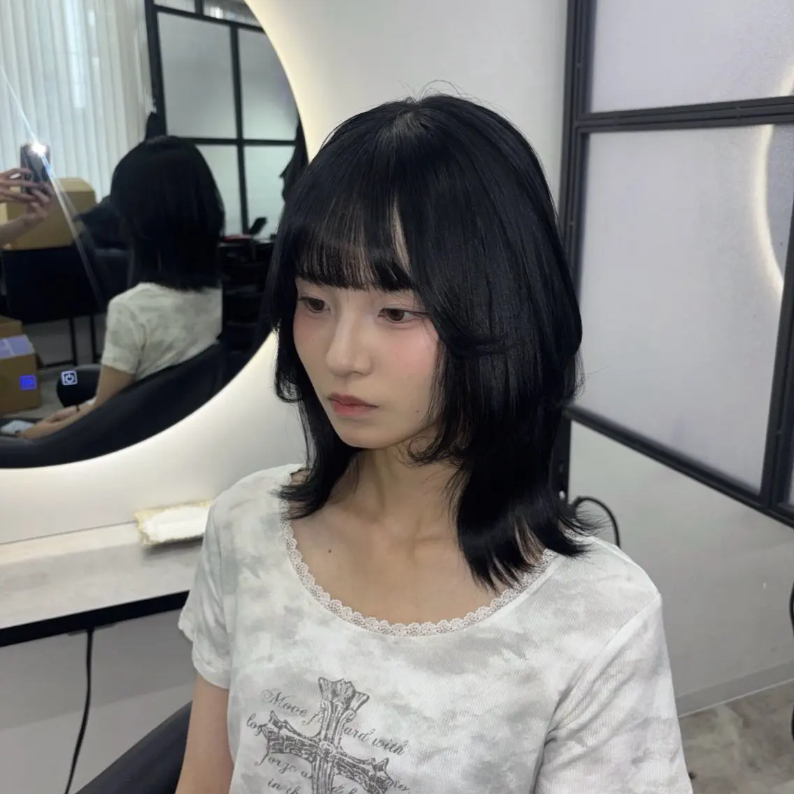 ミディアム カラー ヘアカラー Ren. 🦋デザインカラーのヘアスタイル