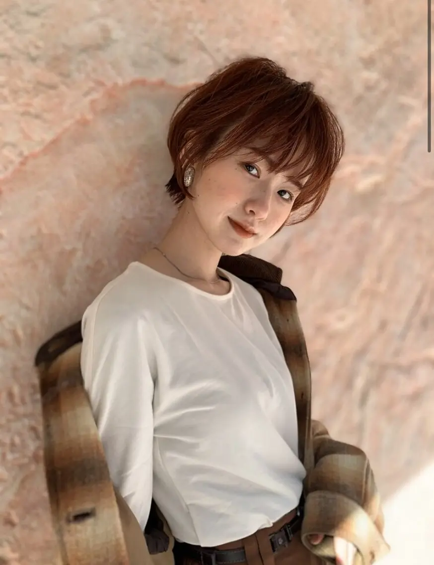 ショート 村山 美空のヘアスタイル
