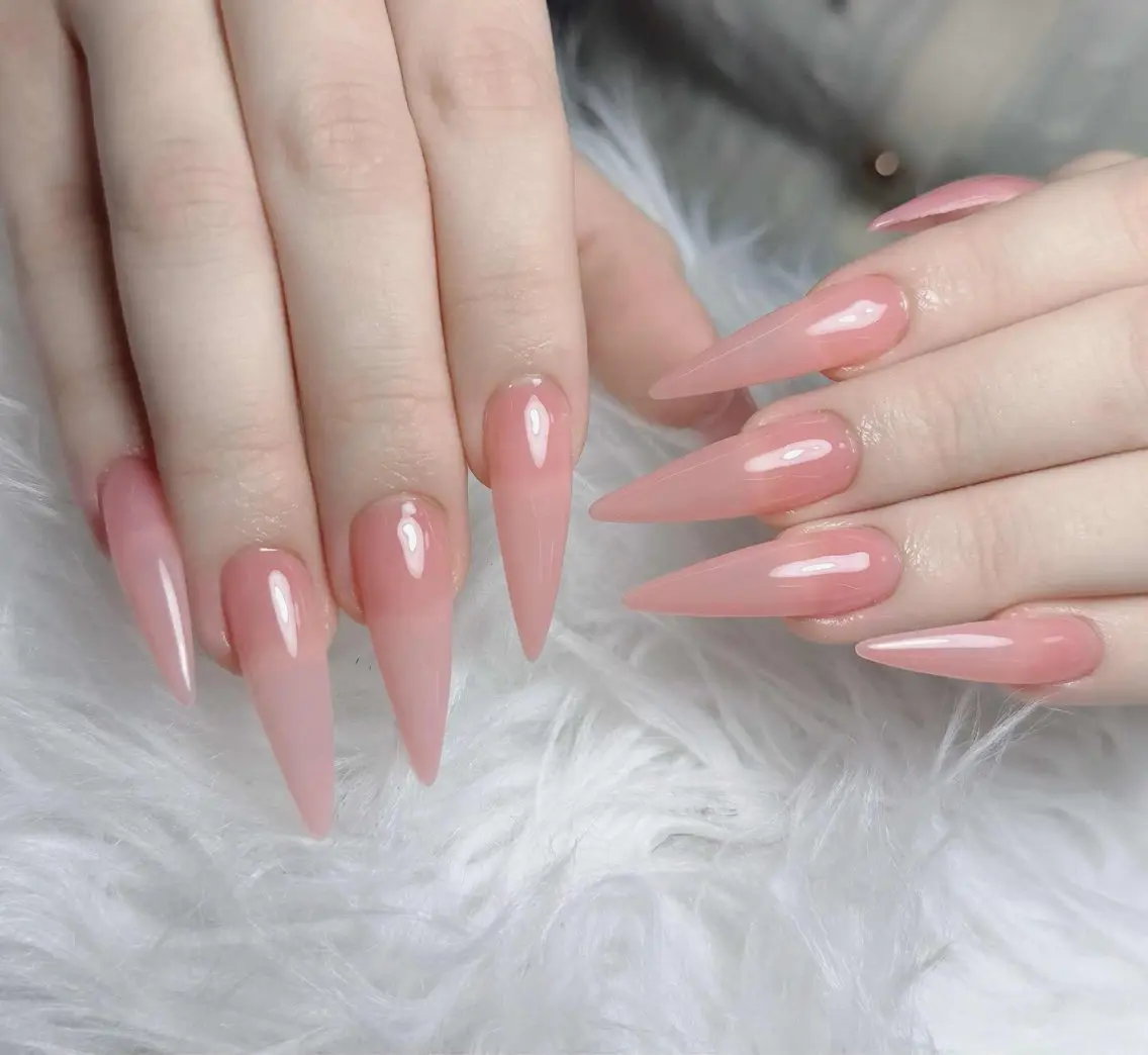 ネイル アートネイル 韓国ネイル 持ち込み ワンホンネイル ハンドネイル Lenie Nail Salonのネイルデザイン
