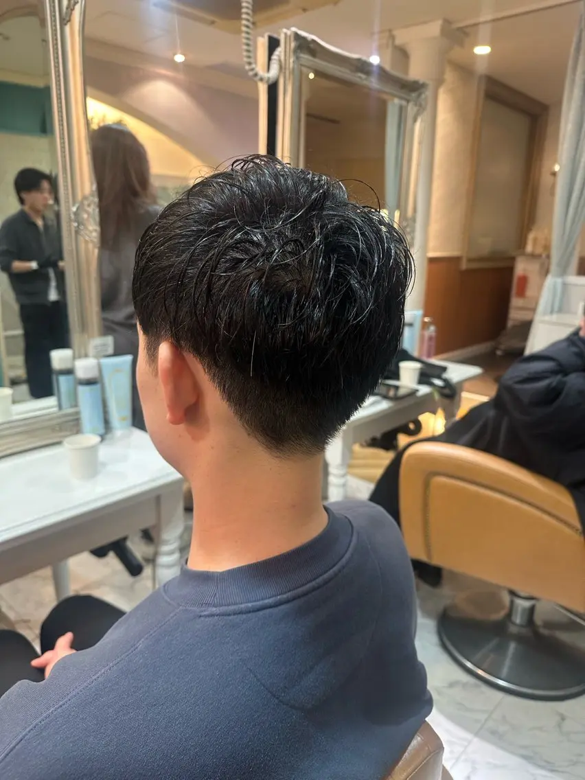 🕺メンズカット➕内部補修トリートメントorクイックヘッドスパ✨の写真