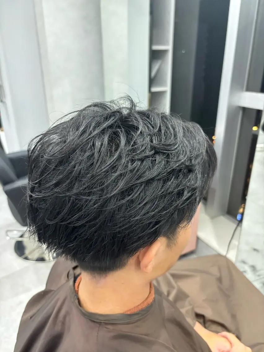 ショート メンズ 小林蒼太 梅田モデル募集のヘアスタイル