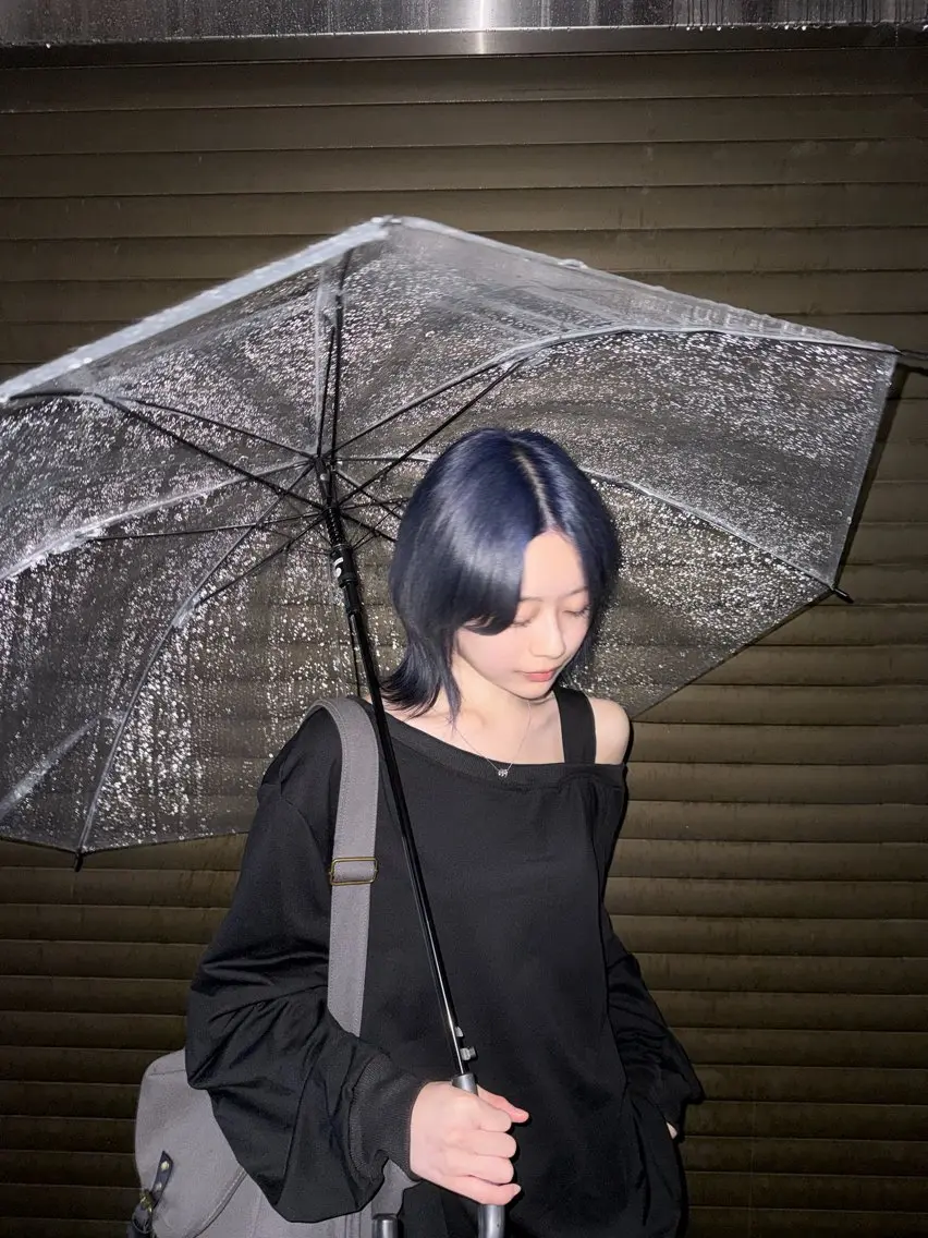 ミディアム ヘアカラー 高橋 りりのヘアスタイル