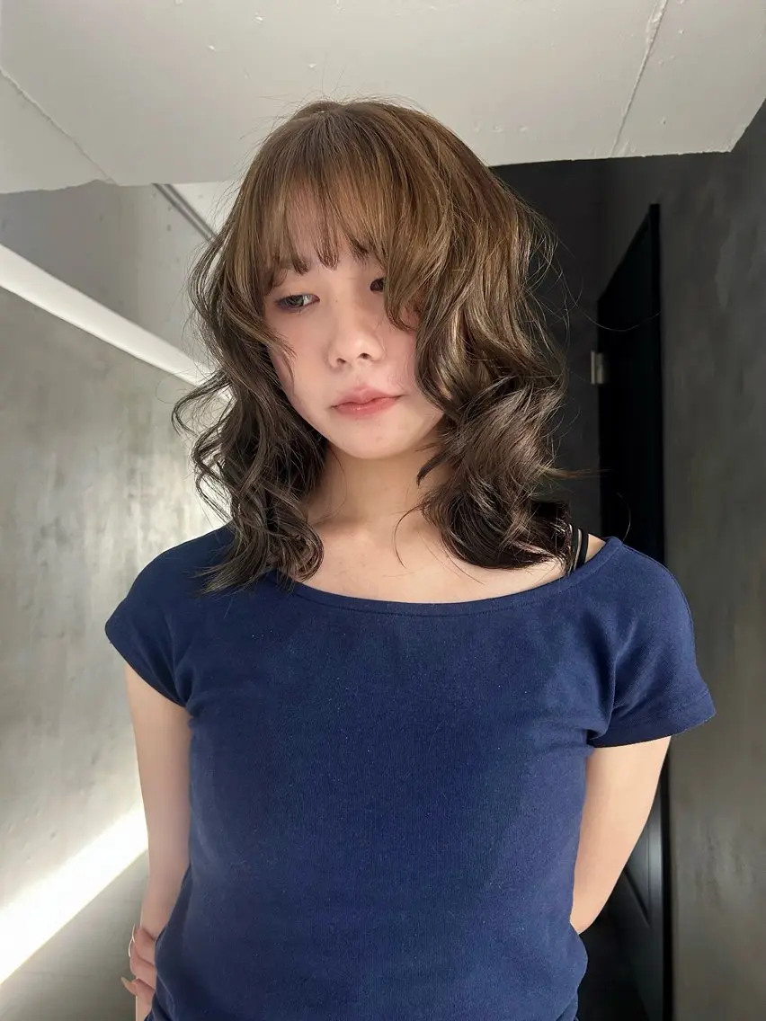 カラー ヘアカラー ️🧬akari🧬 ハイトーン/レイヤーのヘアスタイル