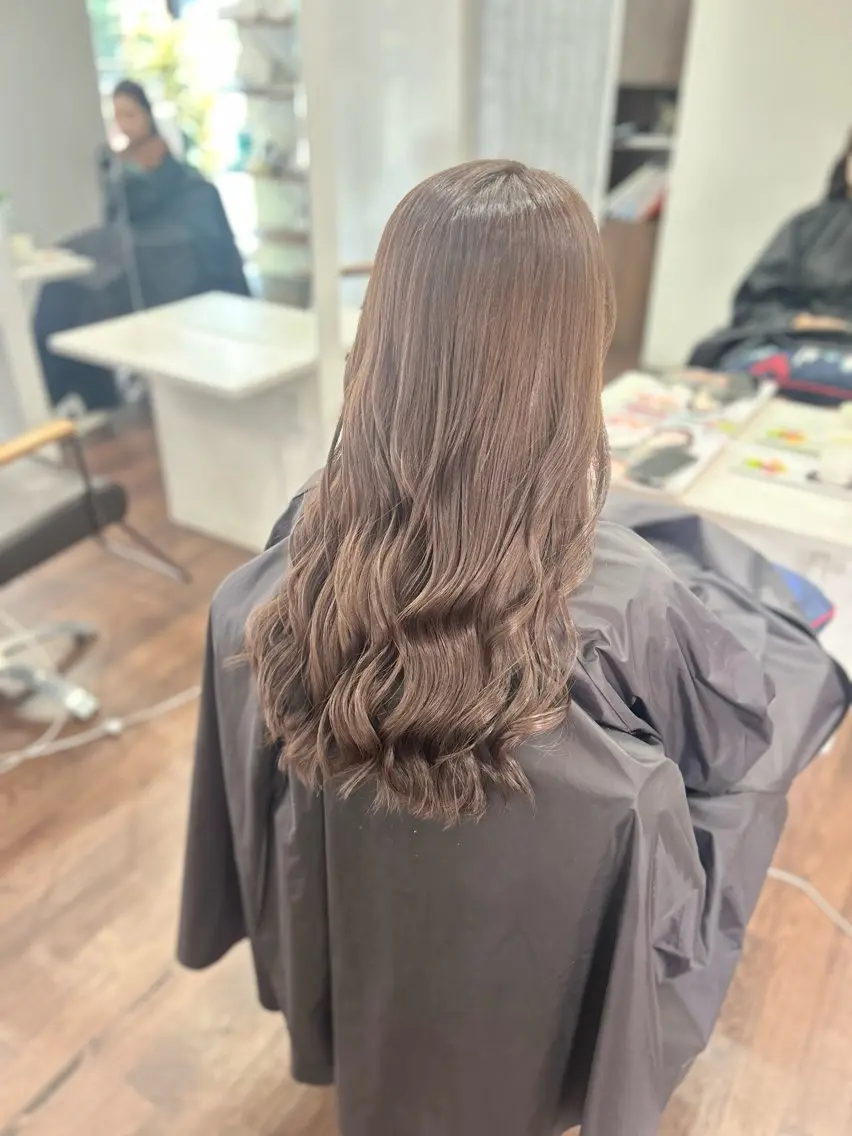 ロング 🤍 minaのヘアスタイル