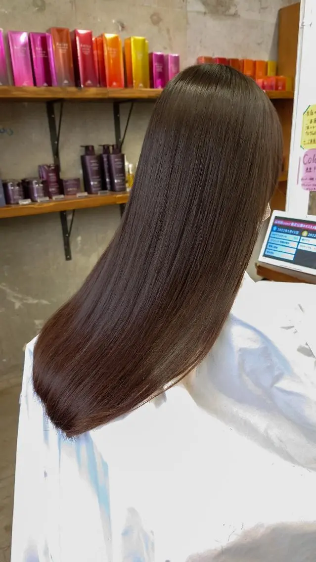 【初めての方minimo限定価格10%off】cut+color+髪質改善treatmentの写真