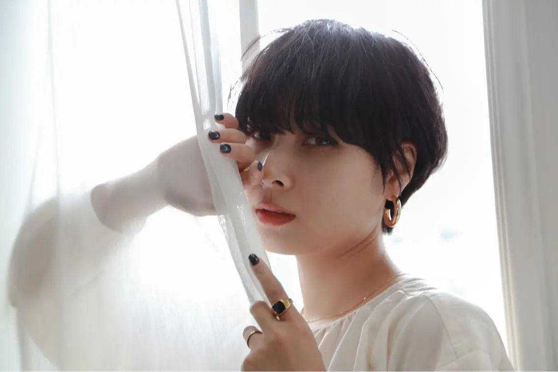 ショート 中川 茜里のヘアスタイル