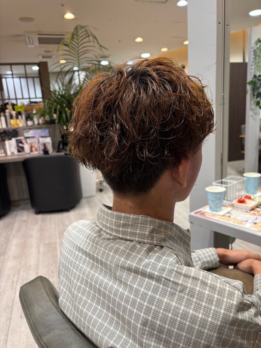 パーマ メンズ メンズパーマ 波巻きパーマ カット パーマ 【モデル様募集中】 渡邊 マサキのヘアスタイル