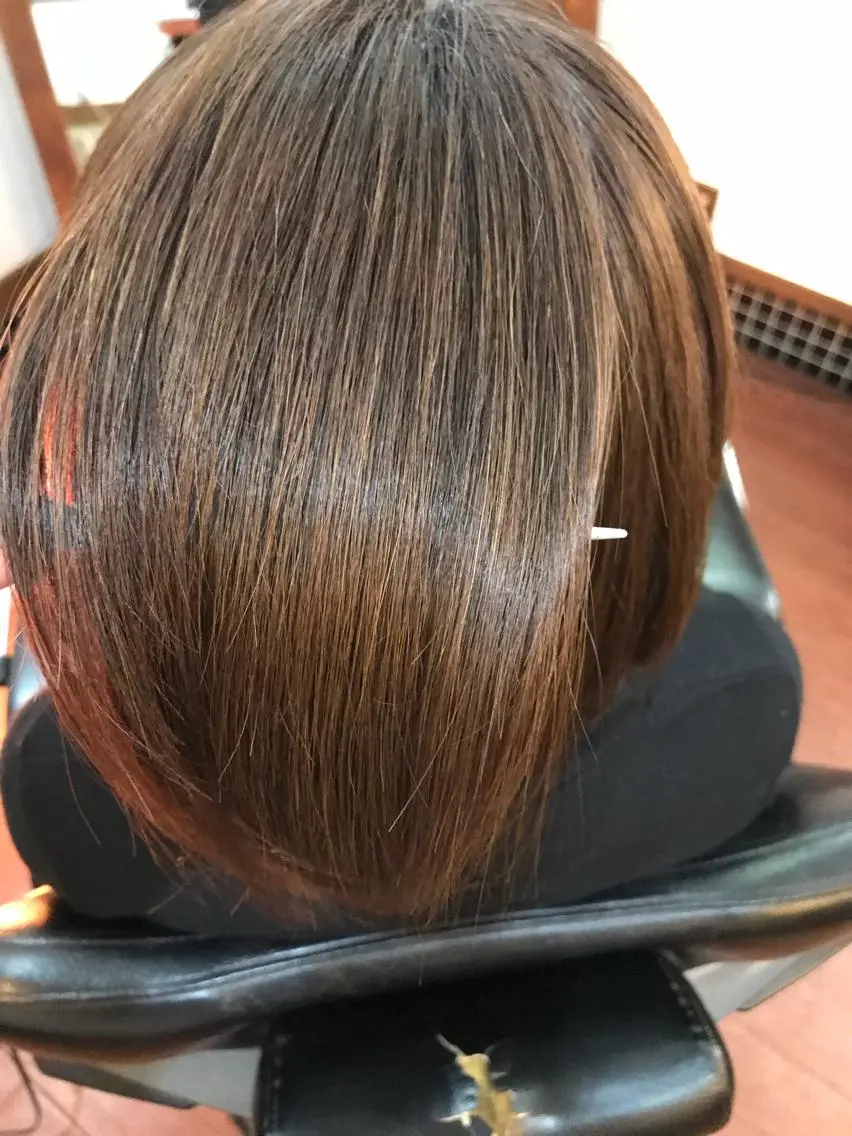 サラサラ艶々！髪質改善ストレートパーマ！の写真