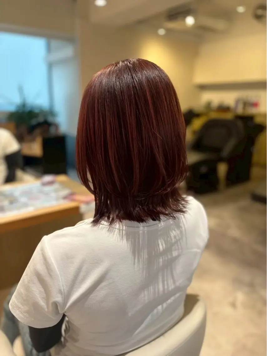 ミディアム 🦋今だけカット🦋 🪽🫧無料🪽🫧のヘアスタイル