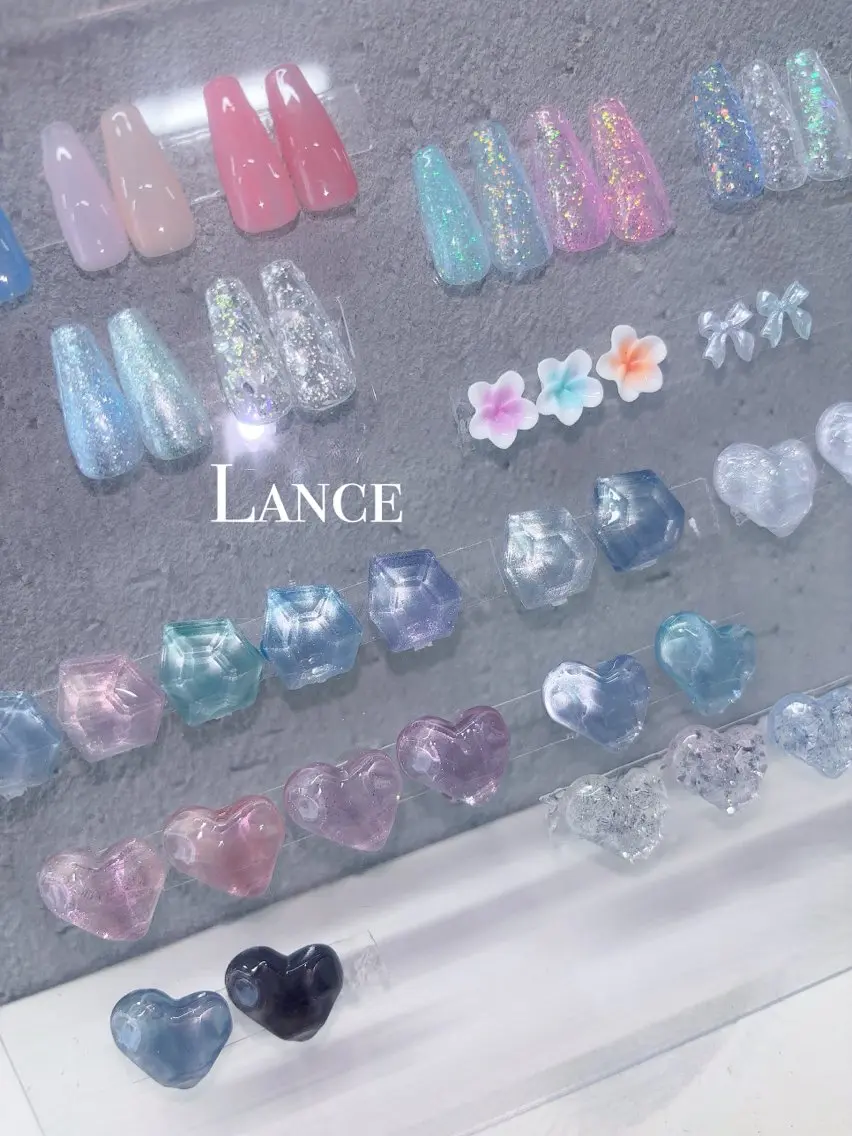 ネイル キラキラネイル 韓国ネイル ワンカラーネイル 夏ネイル ワンホンネイル ハンドネイル Lance nailのネイルデザイン