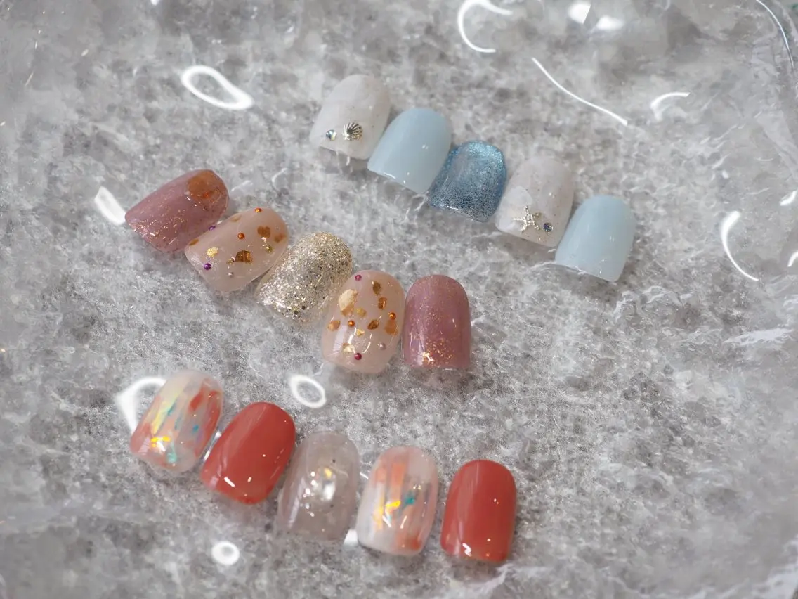 ネイル ハンドネイル glaNje shioriのネイルデザイン