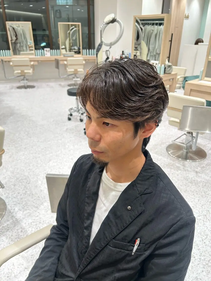 メンズ ash宮前平💫上野 祥太のヘアスタイル