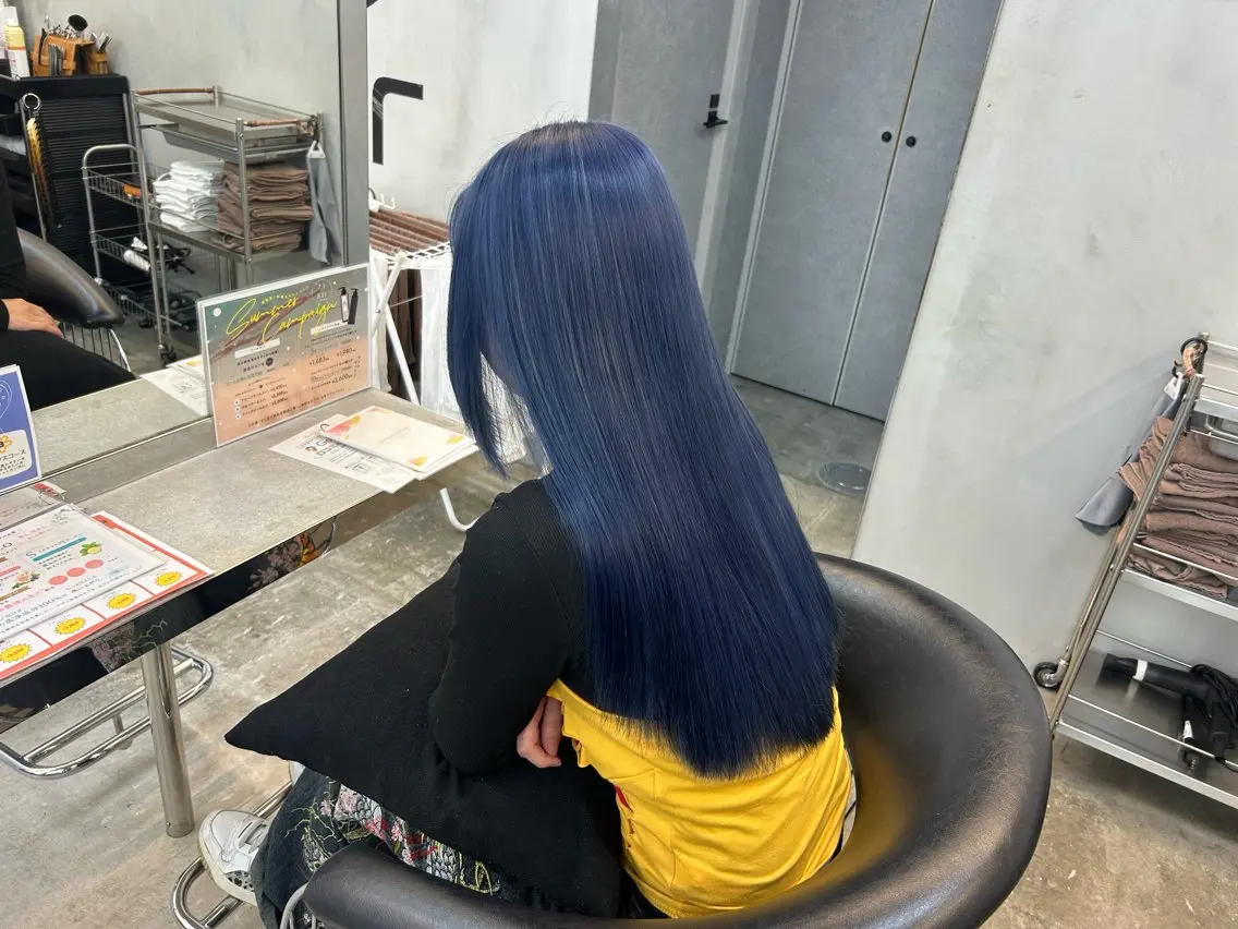 ロング カラー ヘアカラー 鈴木 杏奈のヘアスタイル