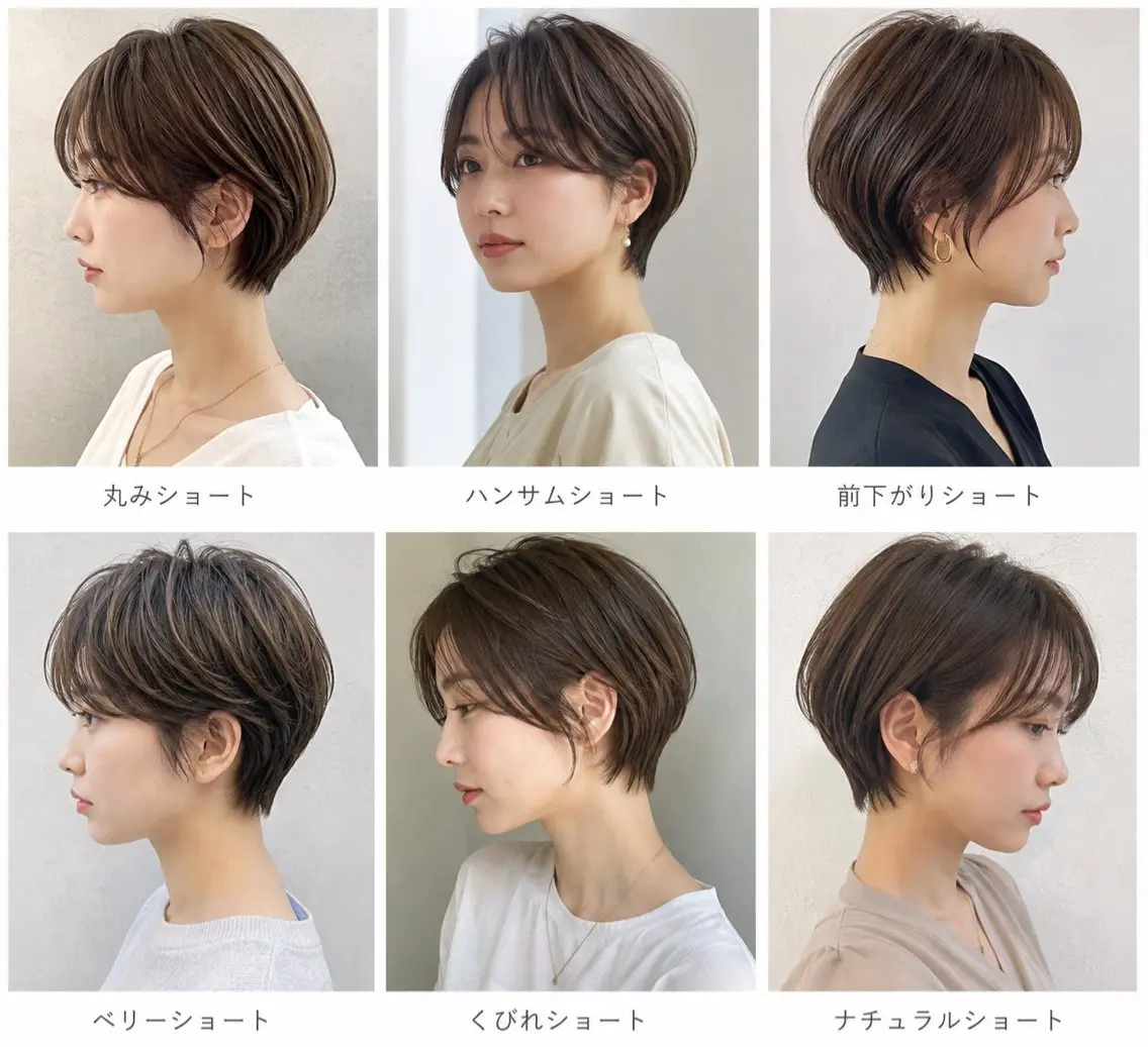 ショート ショートヘア ショート&ボブ井上 菜樹のヘアスタイル