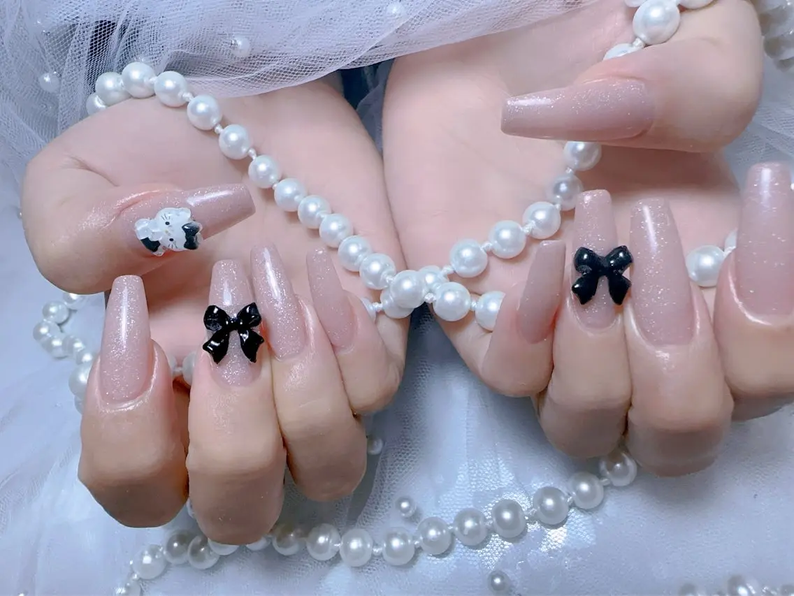 ネイル 長さ出し ネイルチップ You&Me Miyuのネイルデザイン