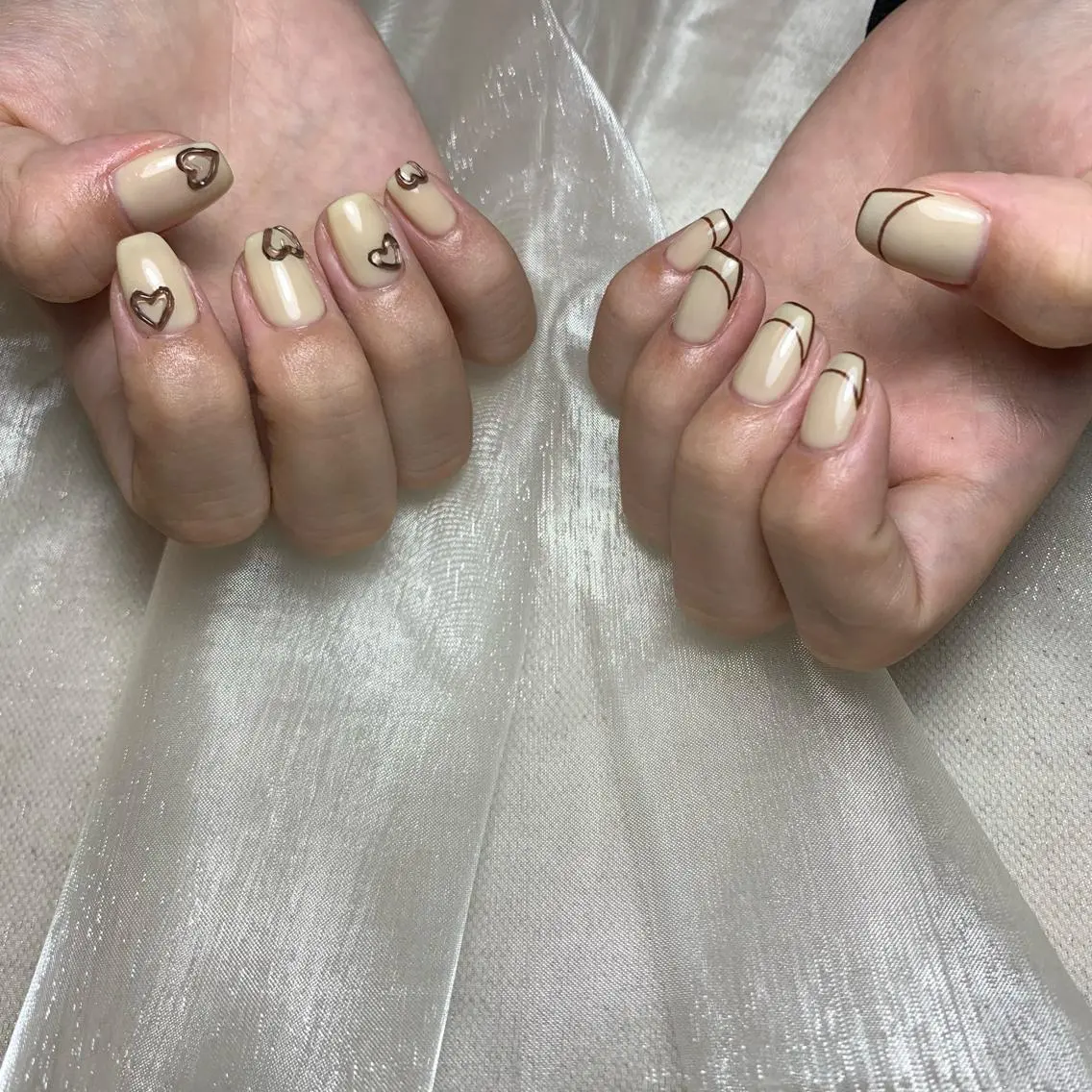 ネイル ハンドネイル 里見 麗のネイルデザイン