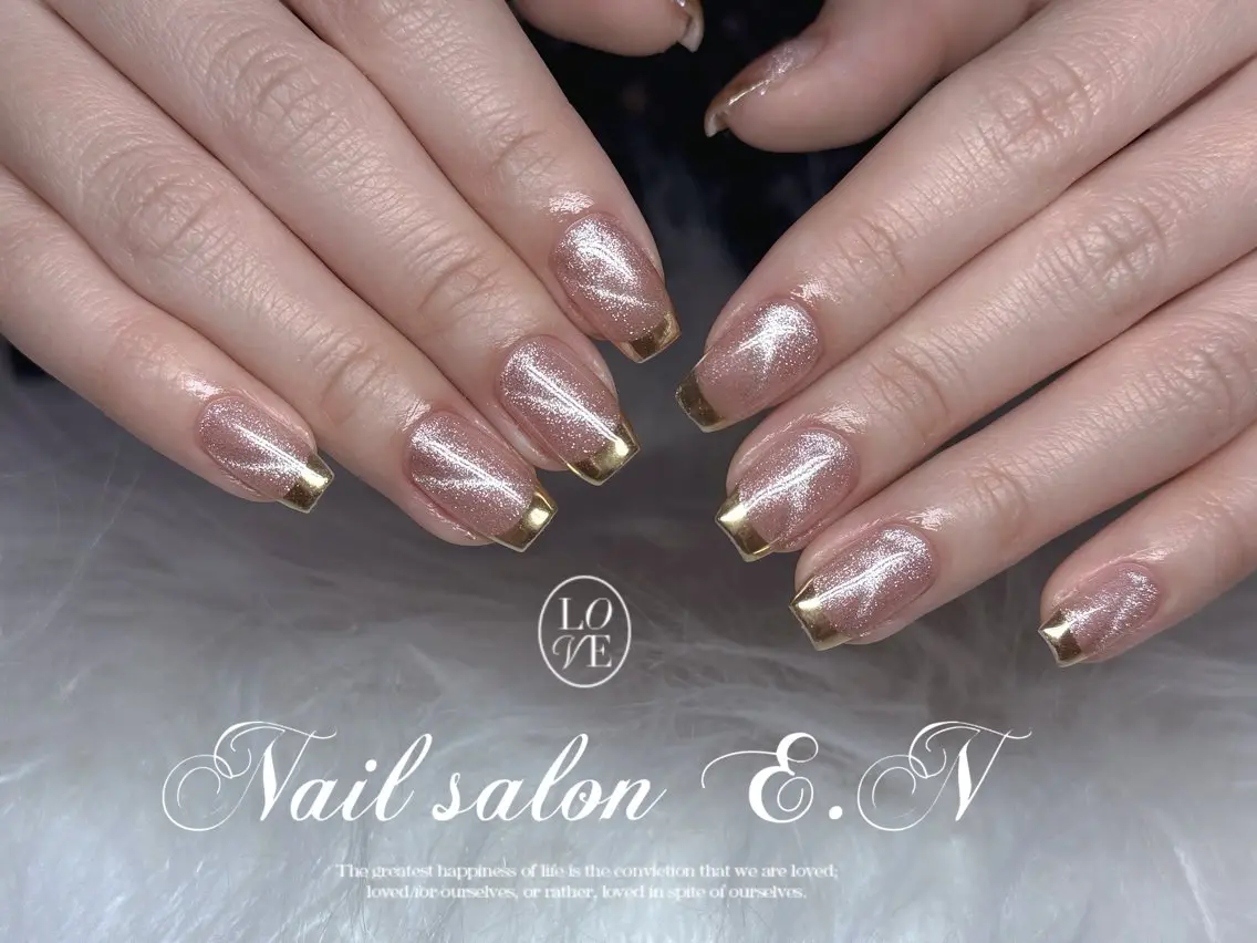 ネイル E.N🦋 長さ出し/持ち込みのネイルデザイン