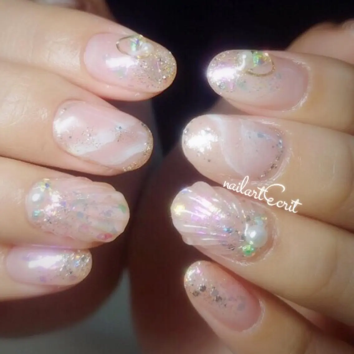 ネイル ハンドネイル nailart ecritのネイルデザイン