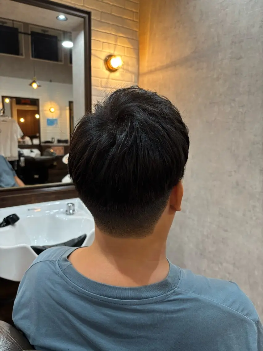 ショート メンズ 上田 美羽のヘアスタイル