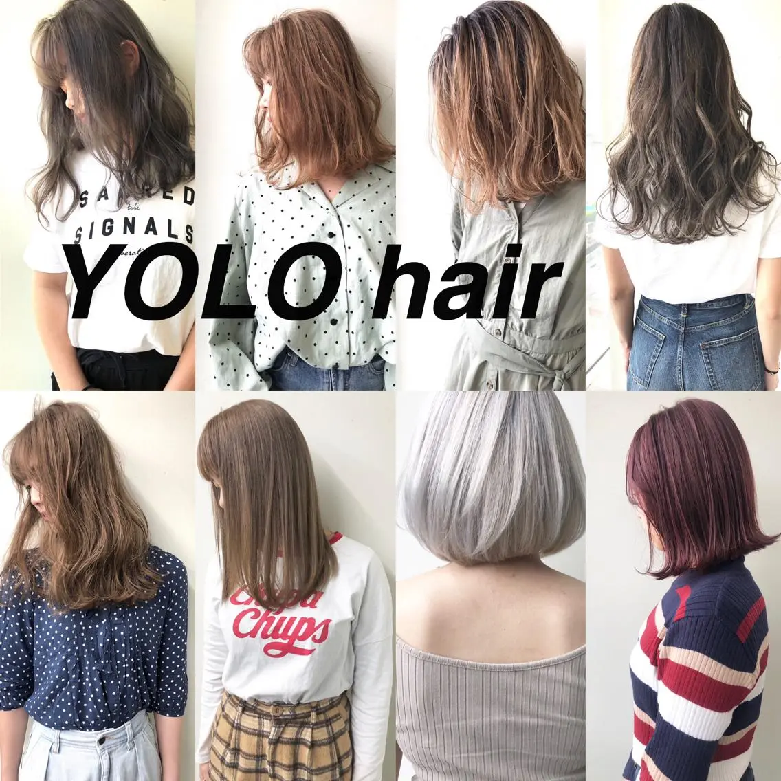 ロング ヘアカラー トリートメント 小澤大輔 YOLO hairのヘアスタイル