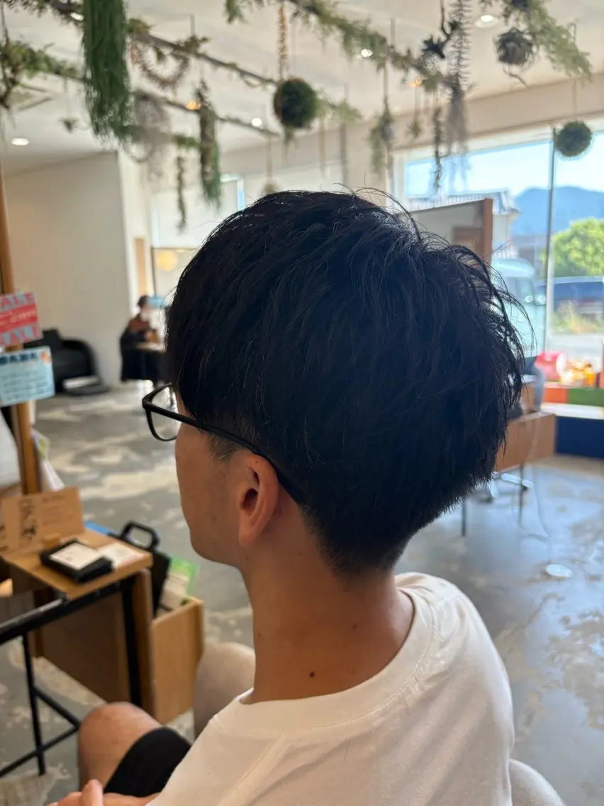 メンズ マッシュ 刈り上げ 新畑 京子のヘアスタイル