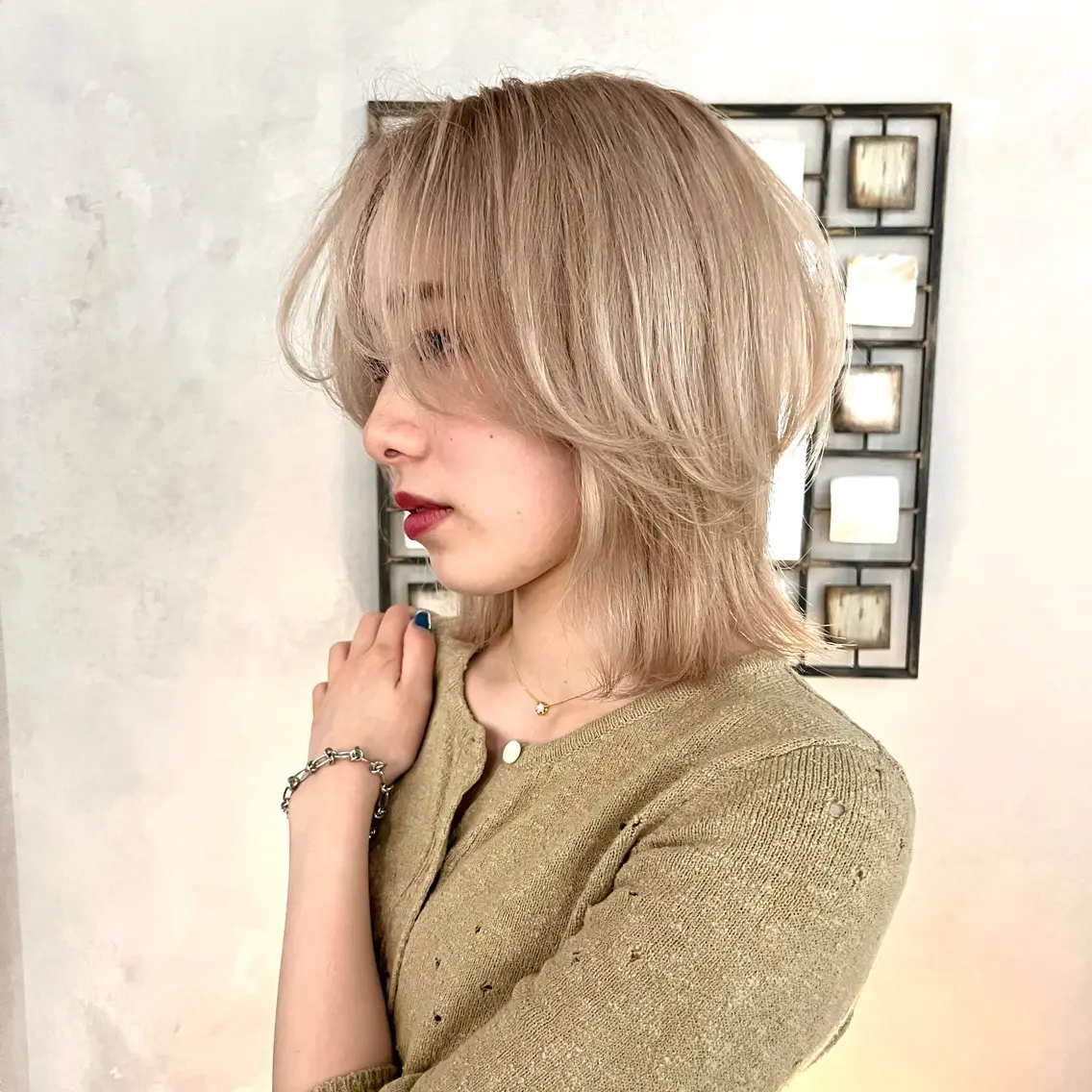 ‼️期間限定クーポン‼️スペシャルハイトーンカラー+トリートメントの写真