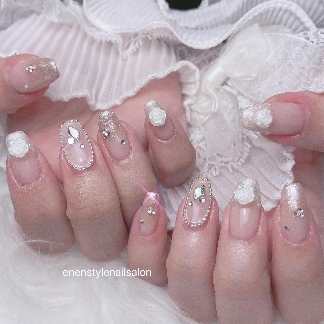 ネイル ハンドネイル 🐾enen style 🐾のネイルデザイン