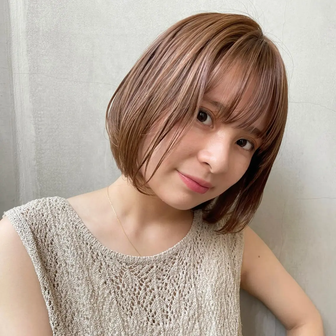 ショート カラー ボブ 🫧透明感ヘア🫧 🧸竹花　彩希🧸のヘアスタイル