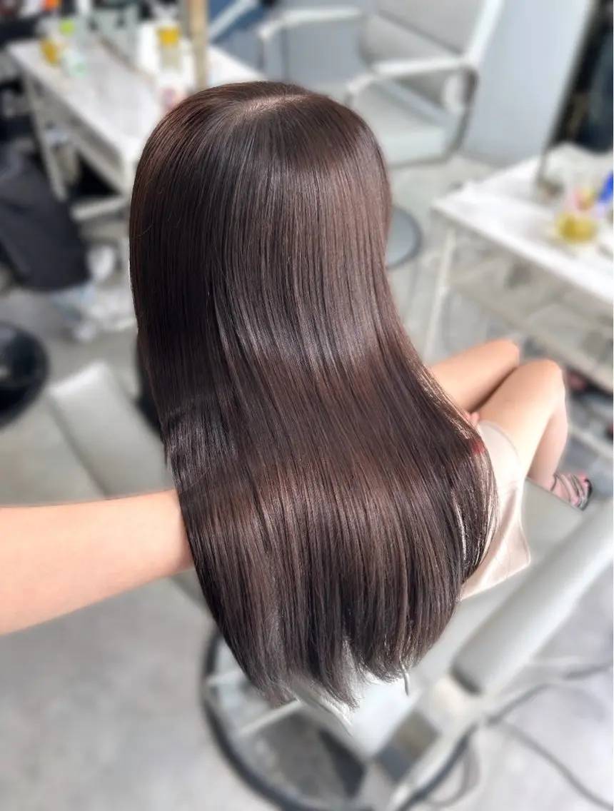 ロング カラー トリートメント 💘大人可愛く💘 Natsuki❥❥❥のヘアスタイル