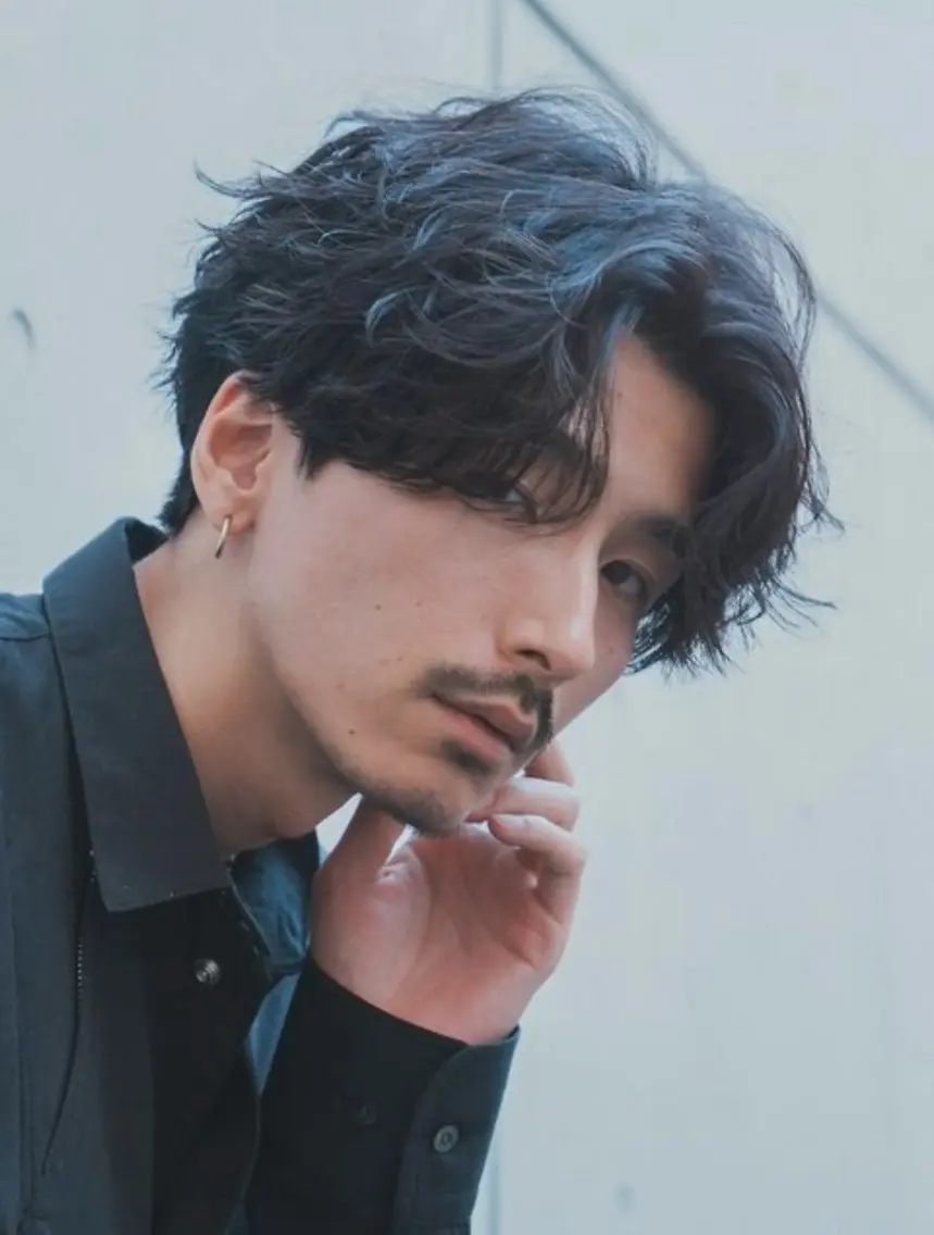 パーマ メンズ カット パーマ 後藤 拓未 fifth栄のヘアスタイル