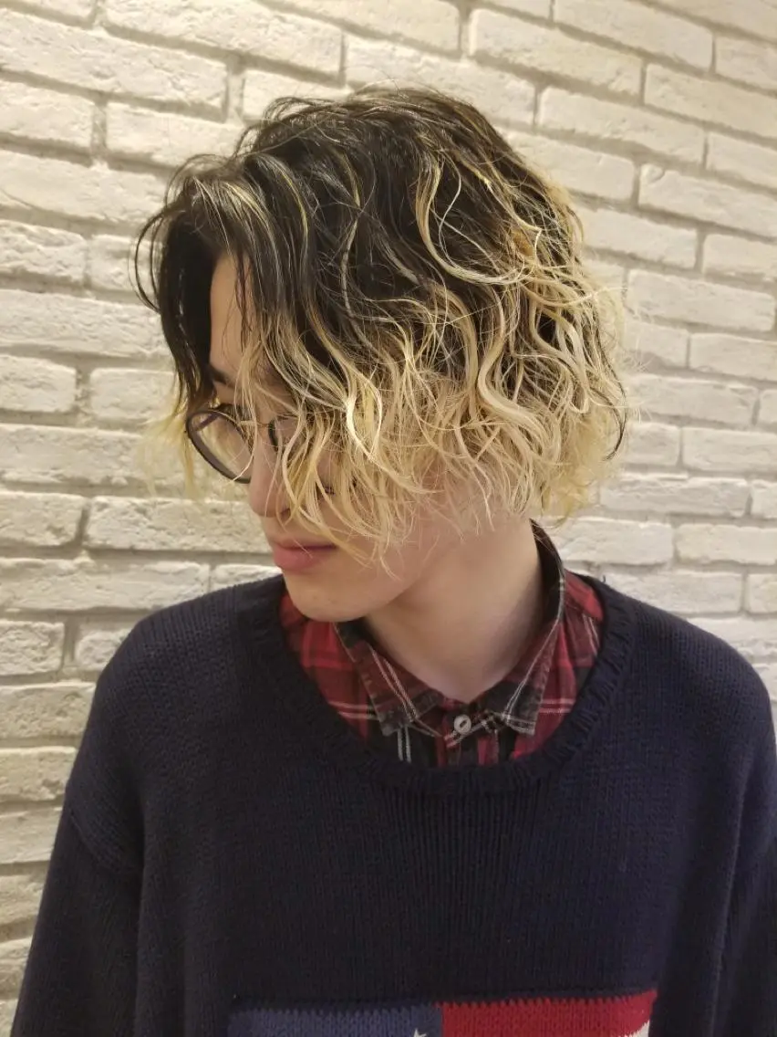 メンズ限定⭐︎カット+ツイストもしくはスパイラルパーマの写真