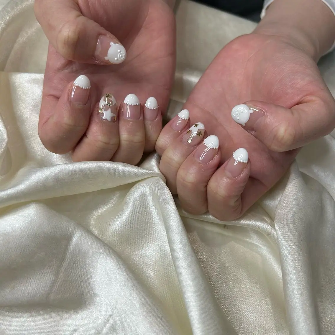 ネイル ハンドネイル 西岡 杏のネイルデザイン