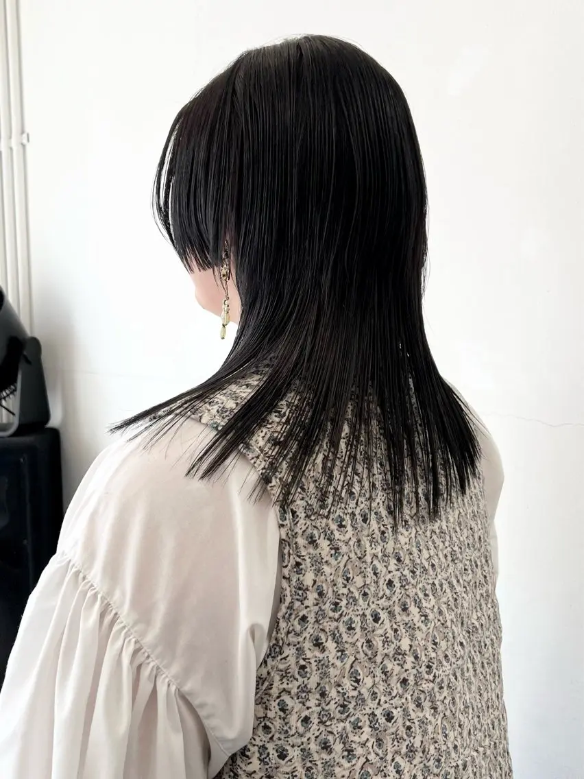 ミディアム カラー カット ヘアカラー トリートメント HARU//原宿🤍 リピート率NO.1のヘアスタイル