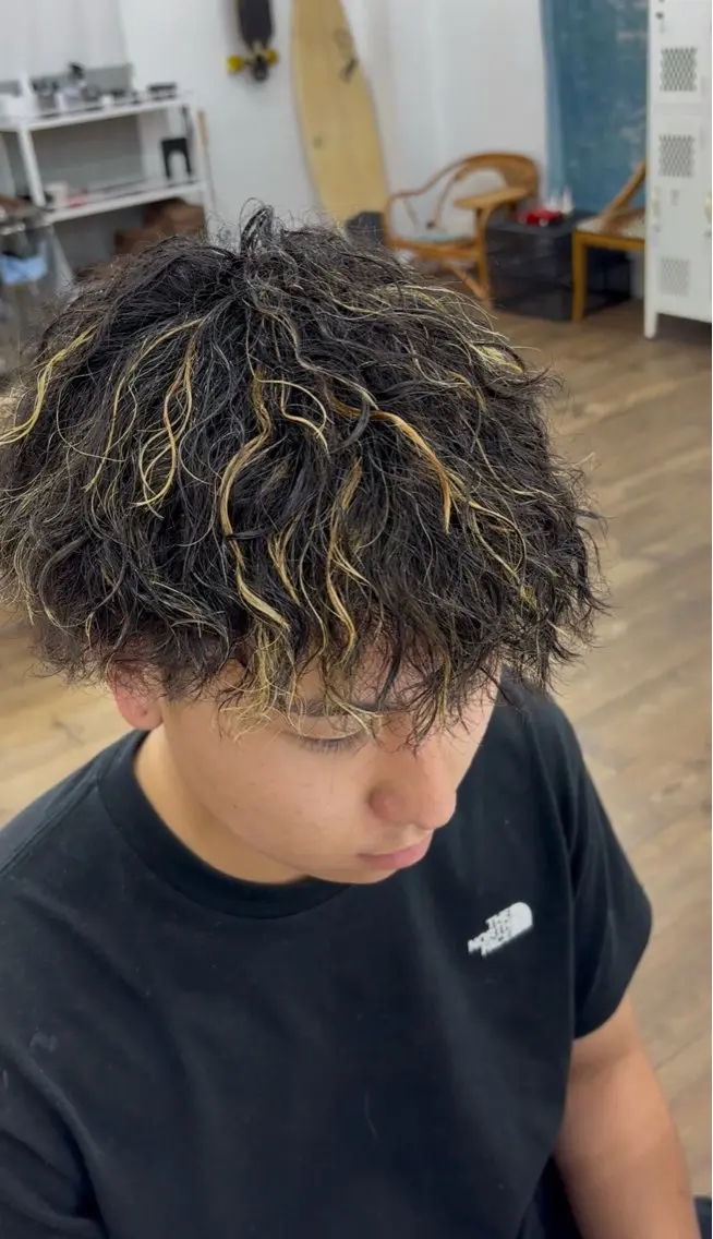 メンズ カット ヘアカラー メンズ特化サロン Ryomaのヘアスタイル
