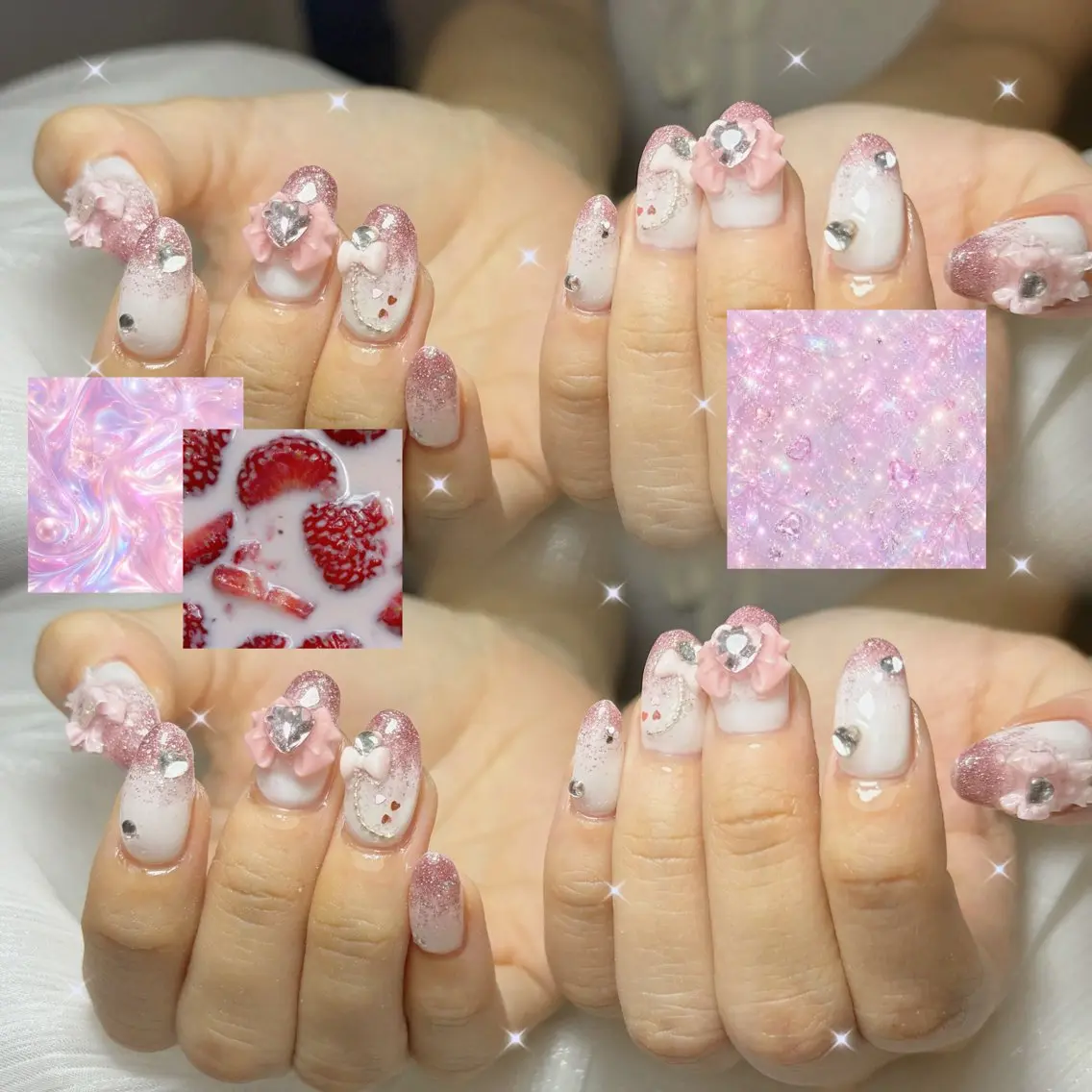 ネイル ハンドネイル ハンドケア 🎀 アネラ しま  🎀のネイルデザイン