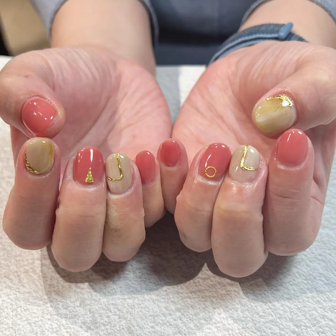ネイル ハンドネイル OAKたまプラ MiKiのネイルデザイン
