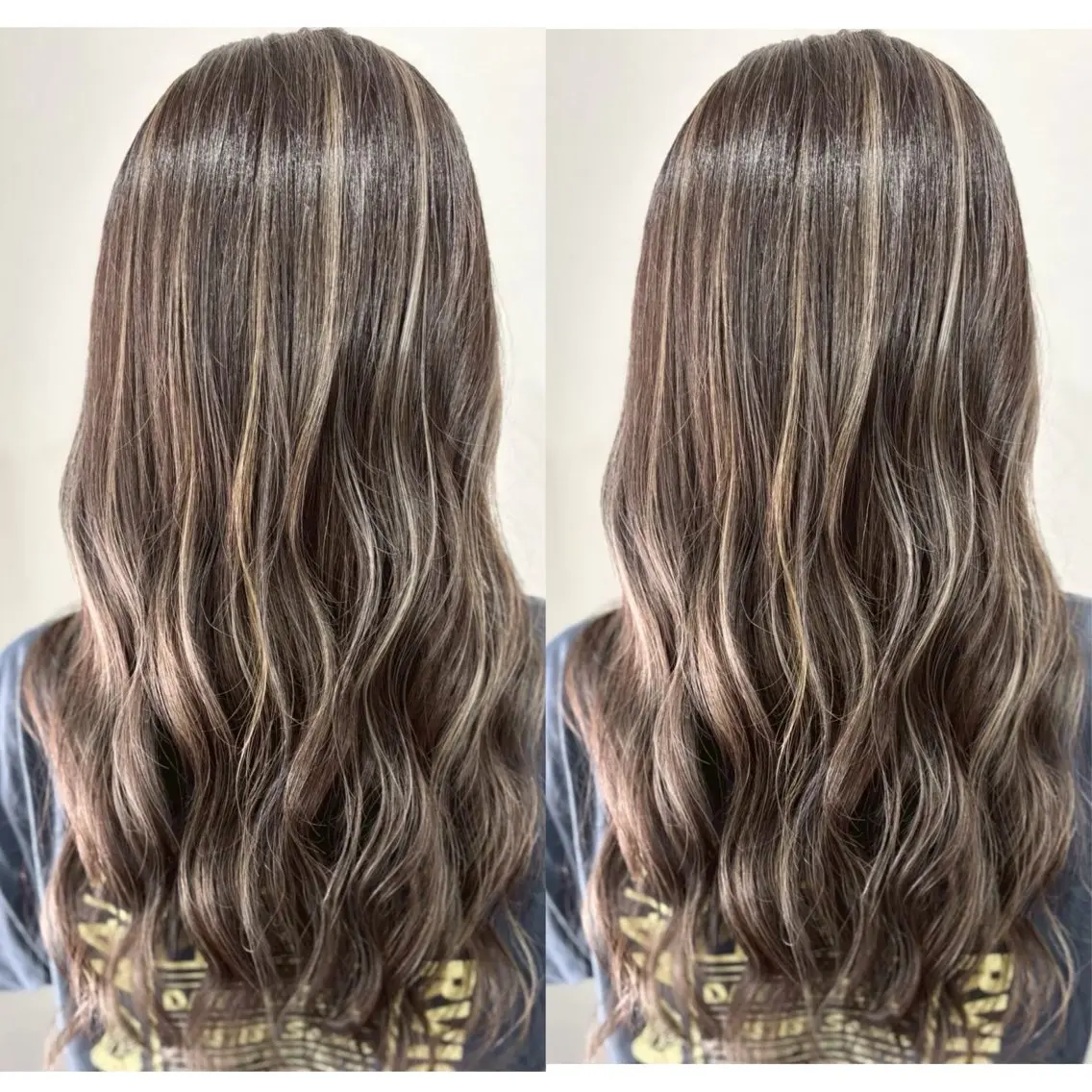 ロング カラー 切っぱなし💇‍♀️ イヤリング🎨龍之介のヘアスタイル
