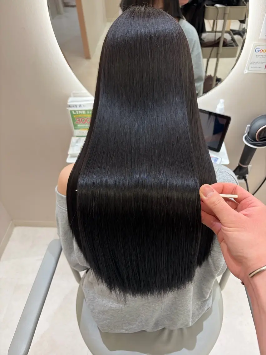 ロング 【ブリーチ矯正◎】 【髪質改善矯正】のヘアスタイル