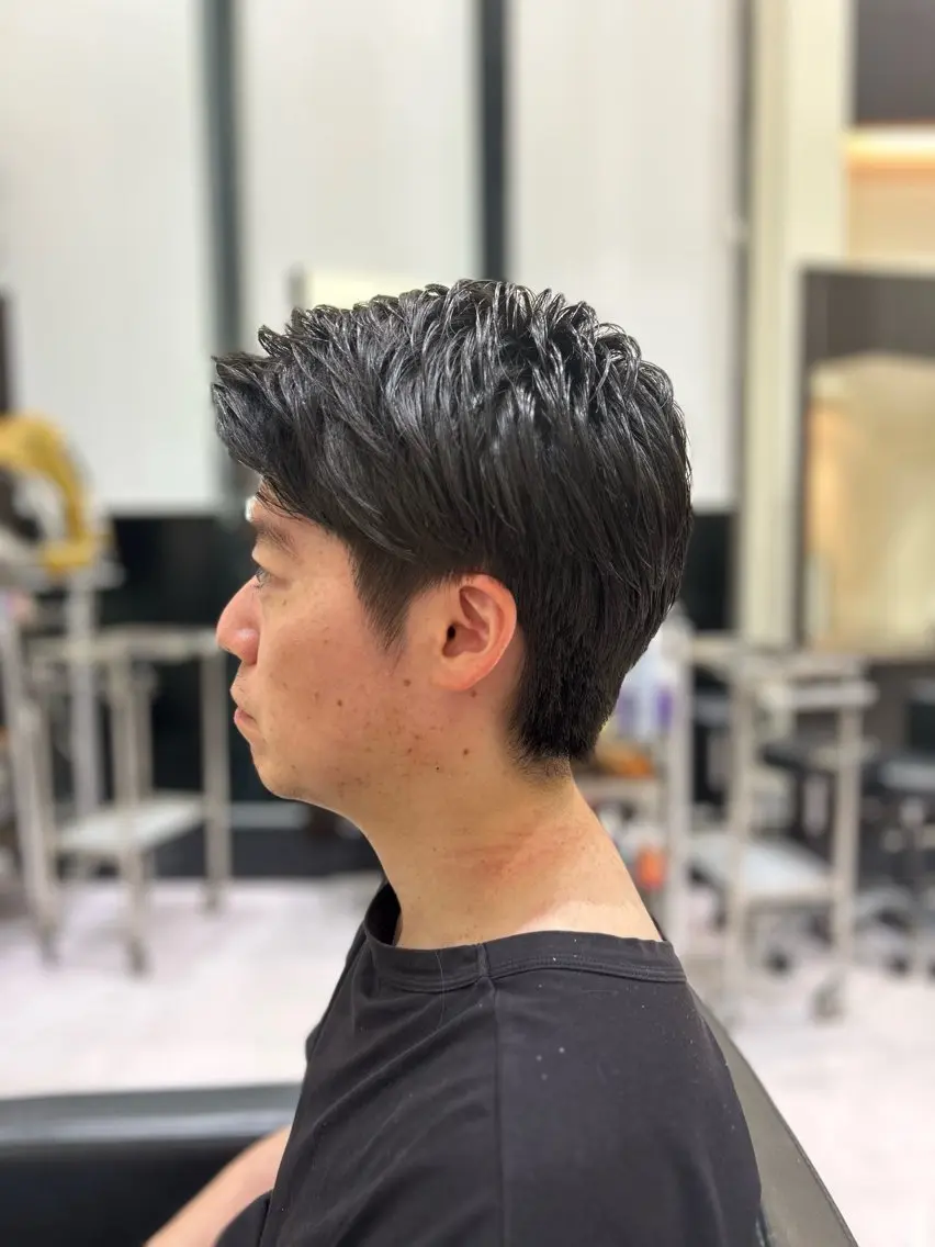 メンズ カトウ ヒロナミのヘアスタイル