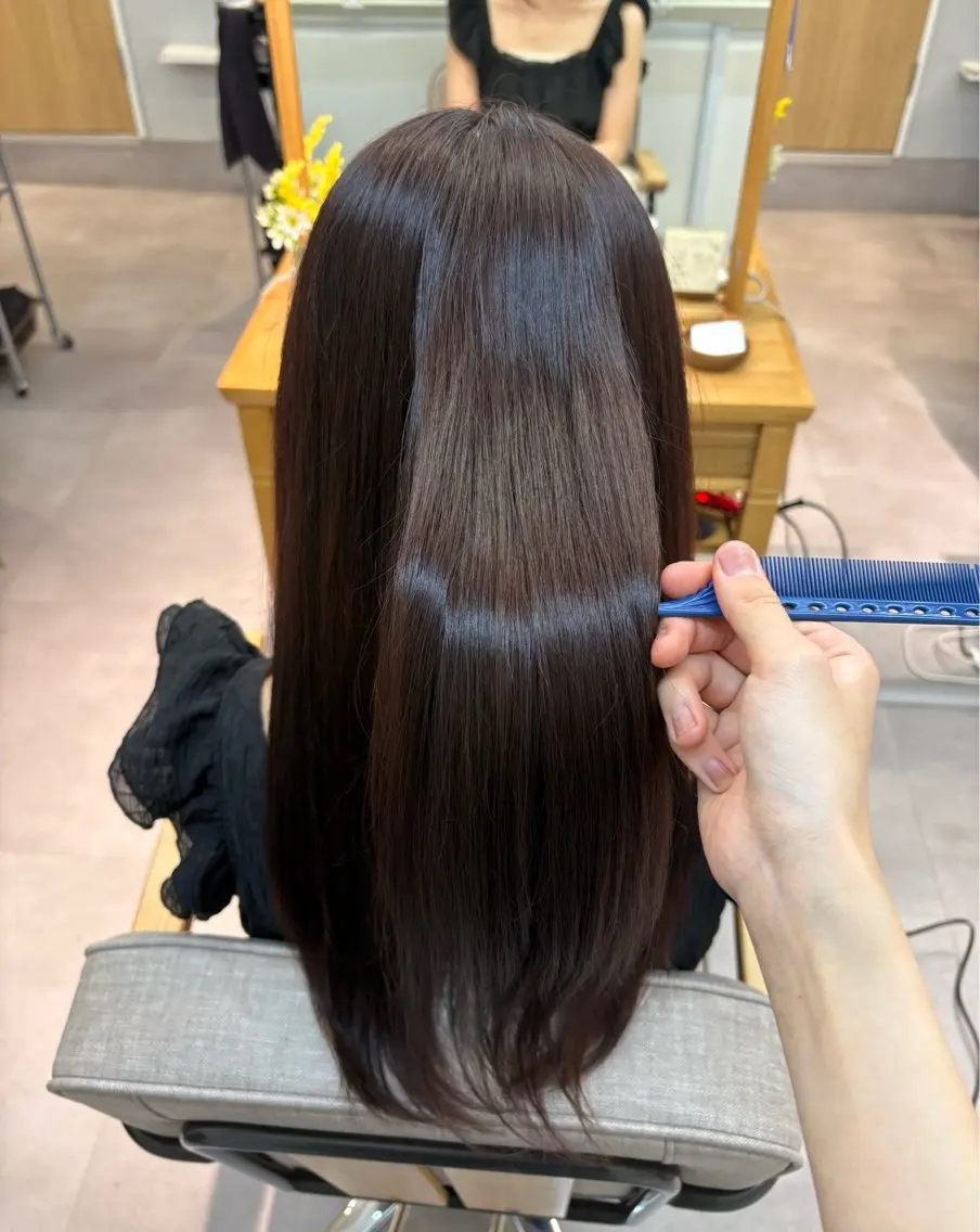 ロング カラー ピンクカラー ヘアカラー ♦️個室快眠スパ♦️ / 西野 杏🫧のヘアスタイル