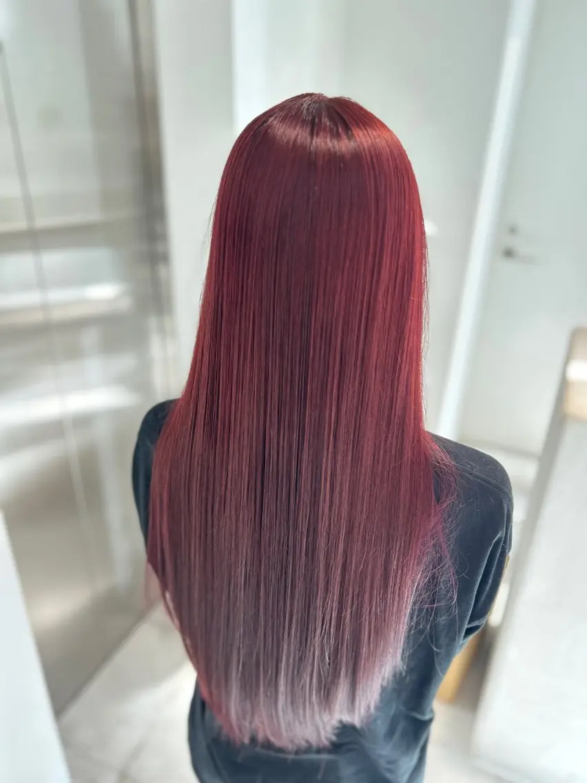 セミロング カラー ヘアアレンジ 【代表】 たき〜のヘアスタイル