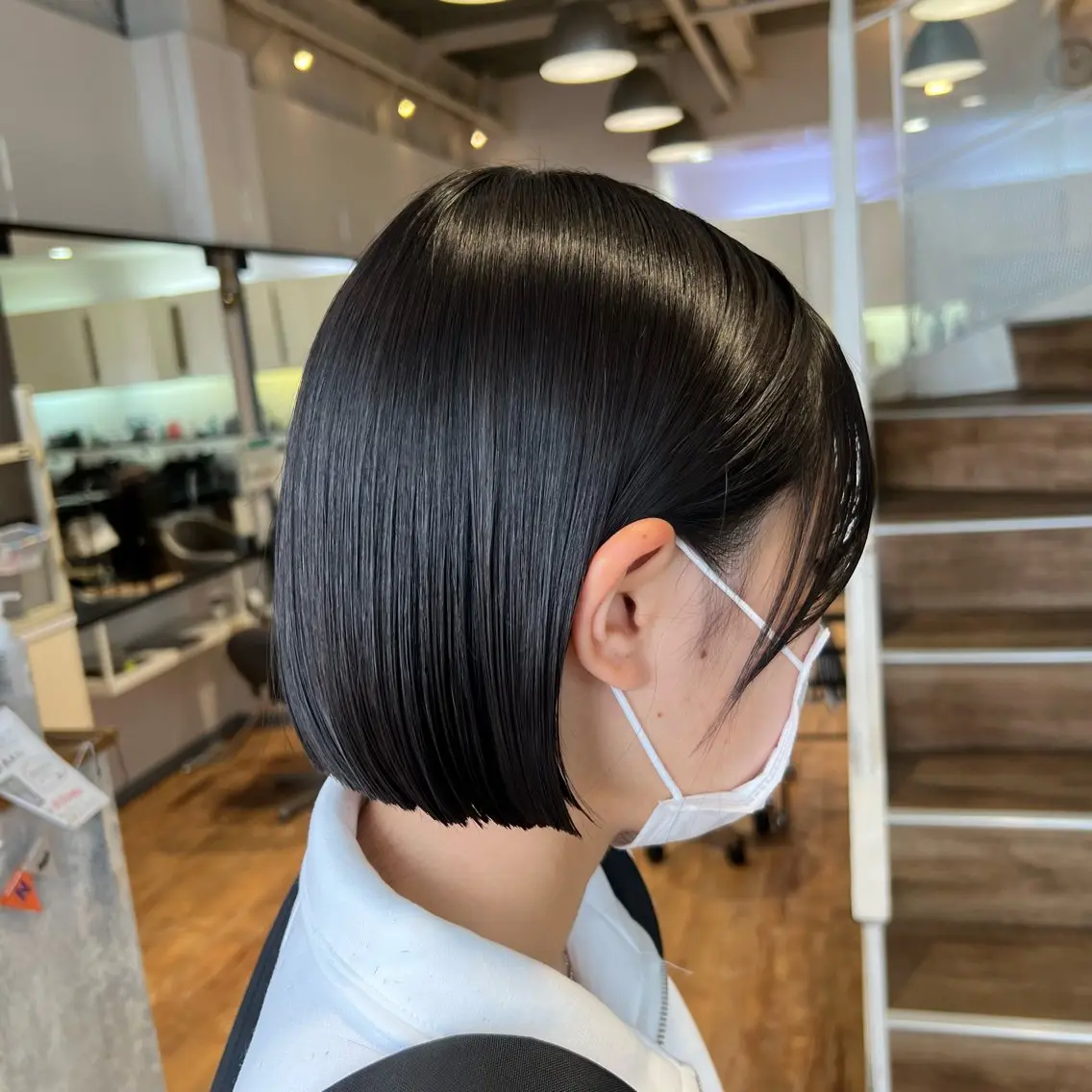 ショート ボブ カット ヘアカラー インナーカラー♡ Nanakoのヘアスタイル