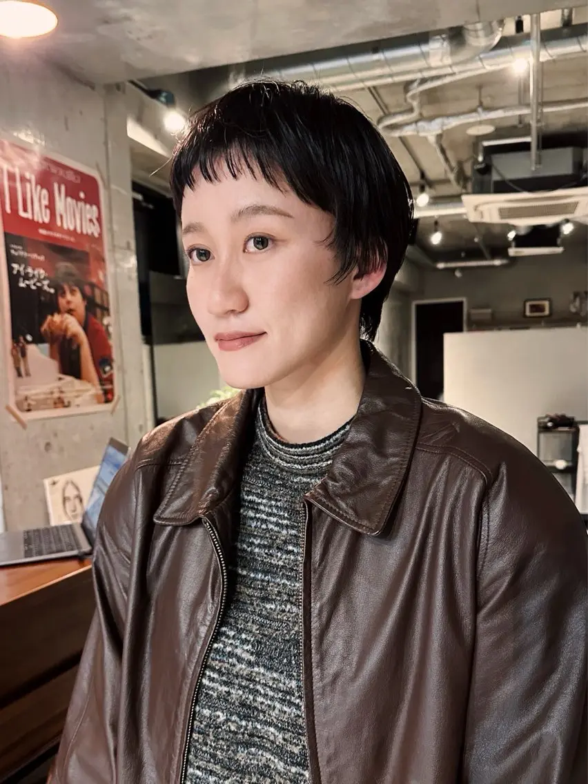 ショート カット 前野 日奈のヘアスタイル
