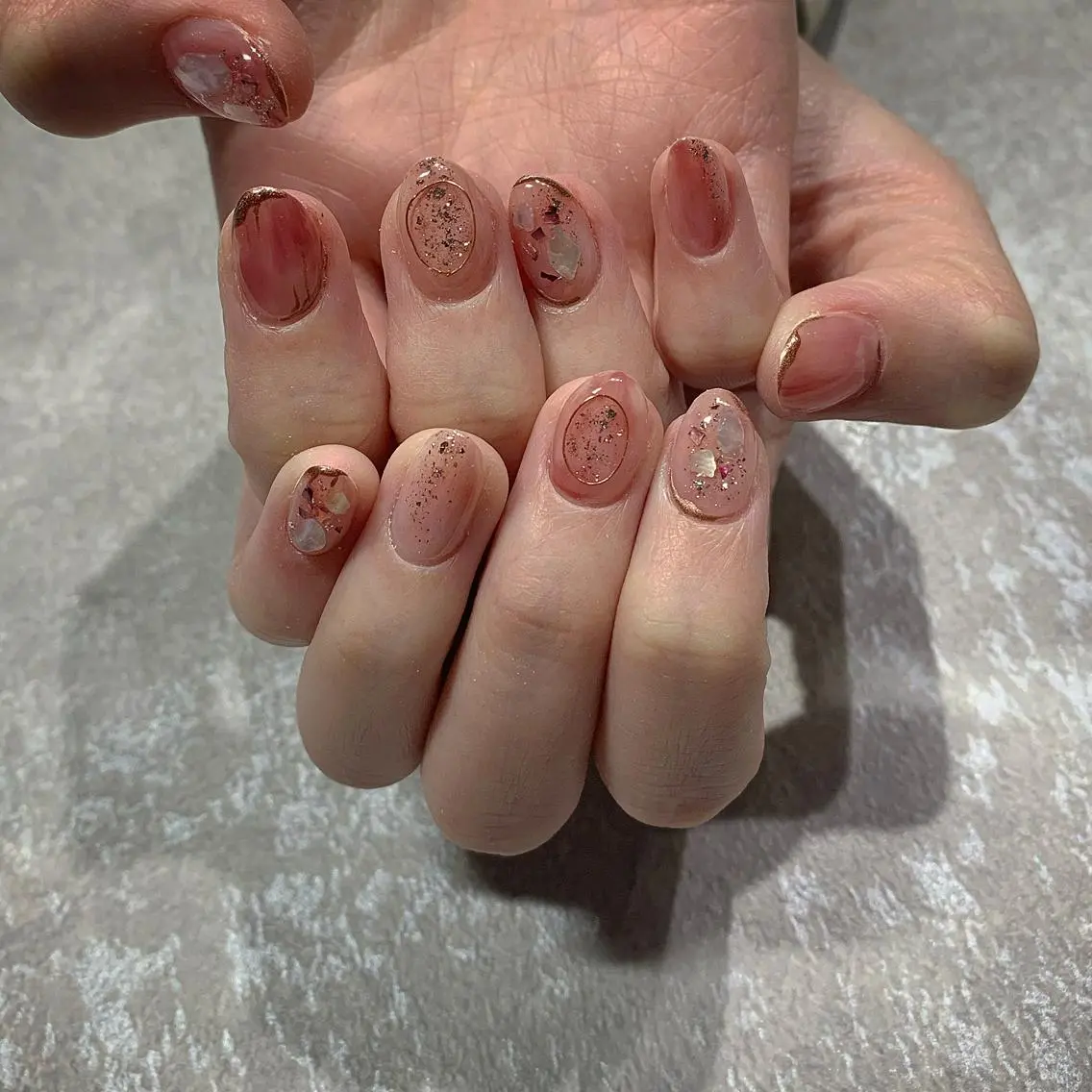 ネイル ハンドネイル ハンドケア lylynail YUUKAのネイルデザイン