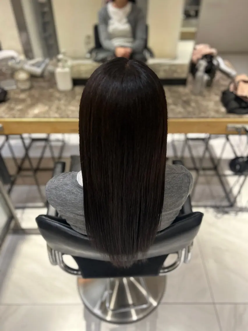 ロング カラー さ きのヘアスタイル
