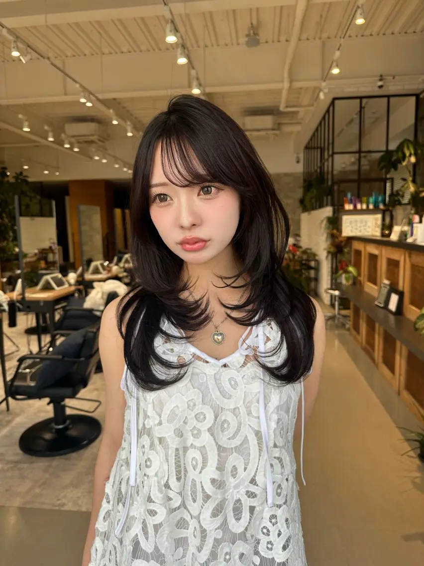 セミロング ヘアカラー トリートメント ⚜️似合わせヘア⚜️ koudaiのヘアスタイル