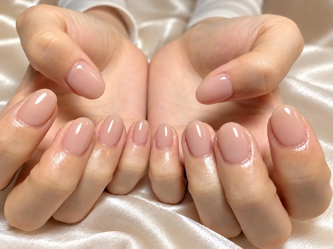 【シルバーウィーク来店限定】☆ハンドネイル☆ワンカラー/ラメグラデーション4950円→3800円（オフなし）の写真