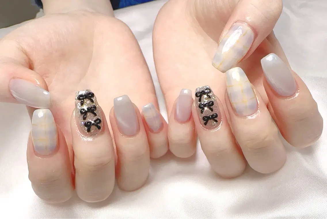 ネイル ハンドネイル Cherie PINKのネイルデザイン