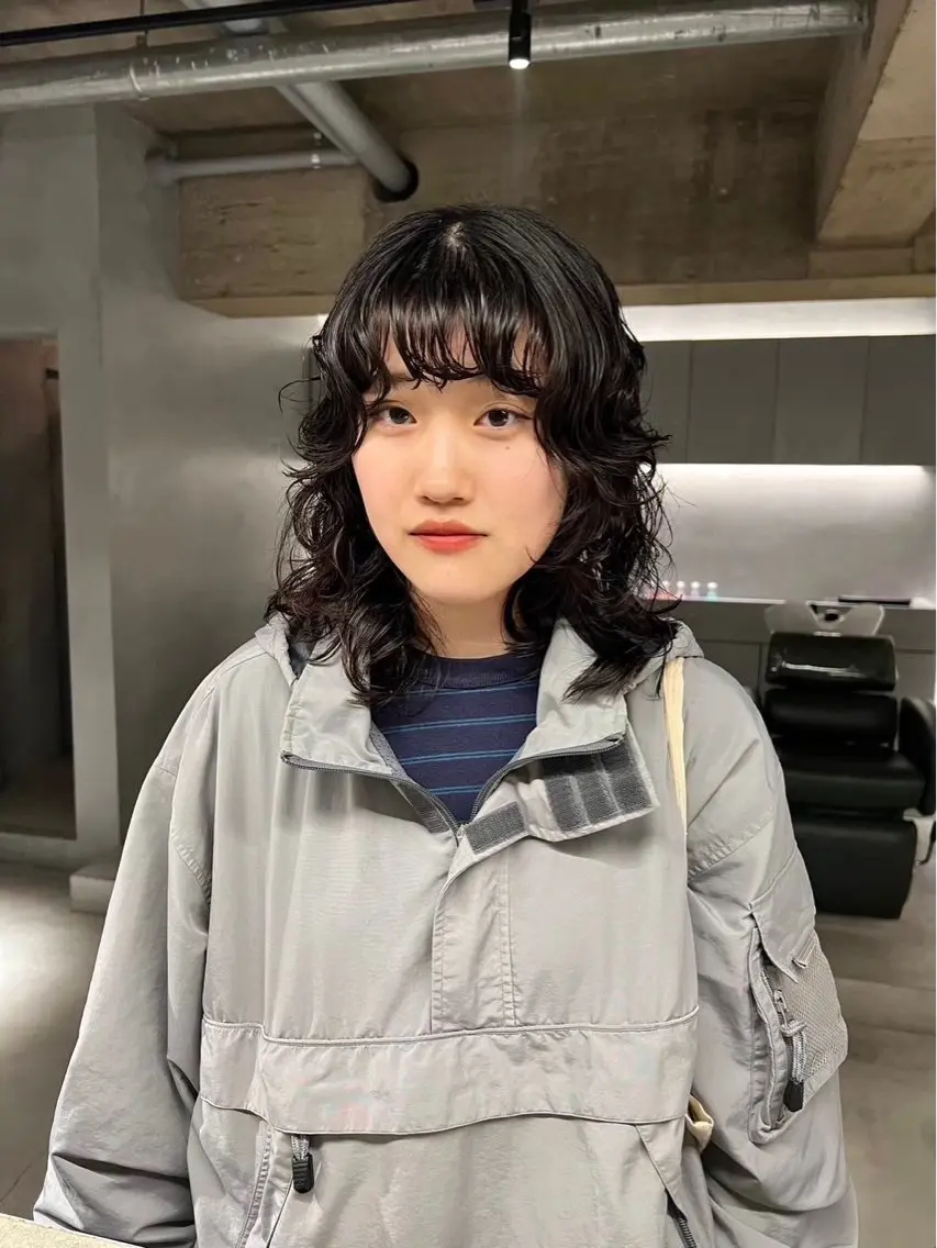 パーマ 中村 衣里のヘアスタイル